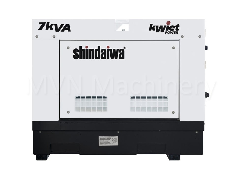 7 kVA diesel generator DGK7F (6.5 kW) use of 1 & 3 phases